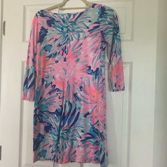 Lilly Pulitzer 3/4 Sleeve Cotton Dress - Picture 2 of 3